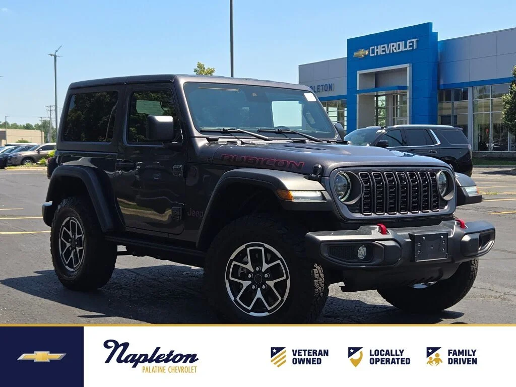 Used 2024 Gray Jeep Rubicon image 1