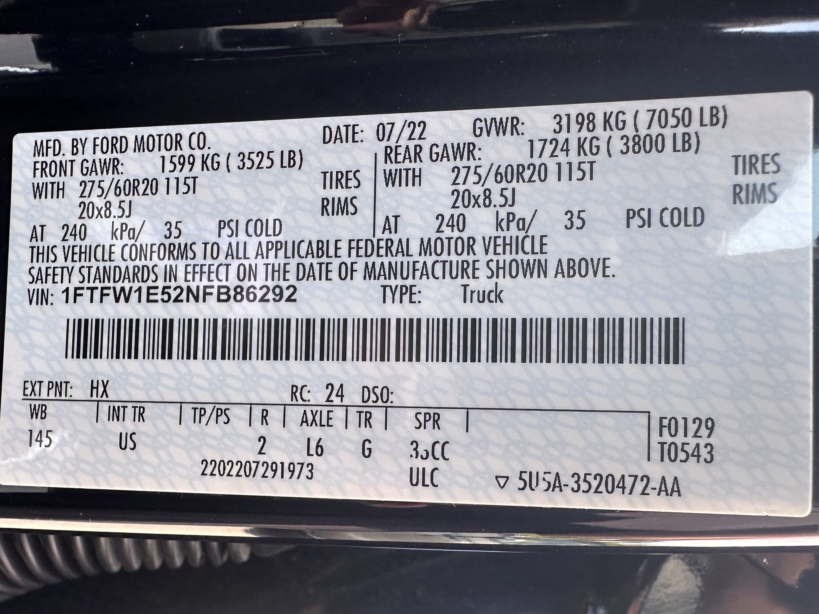 Certified Used 2022 Blue Ford XLT image 31