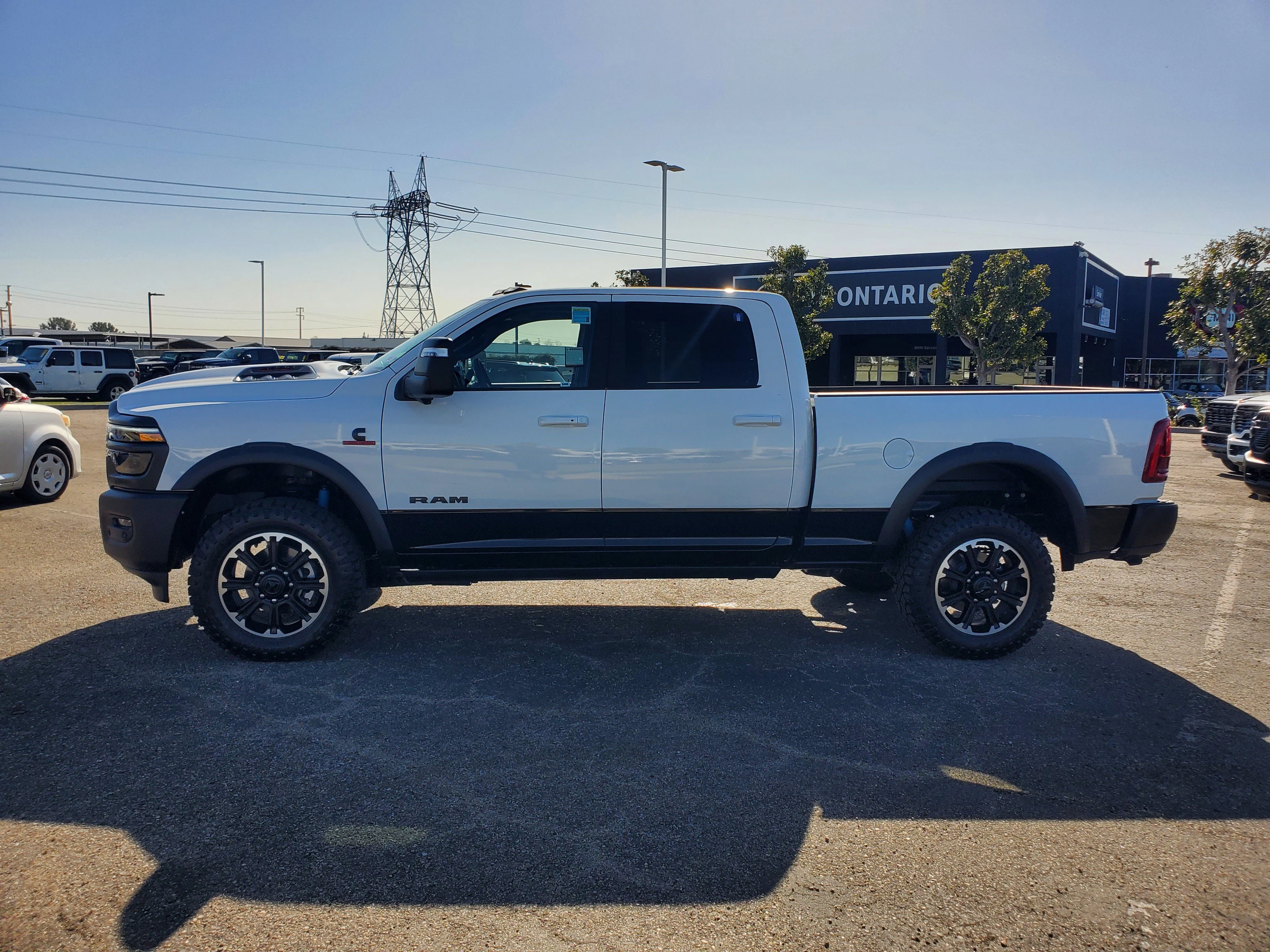 New 2026 Bright White Clearcoat RAM Rebel image 7