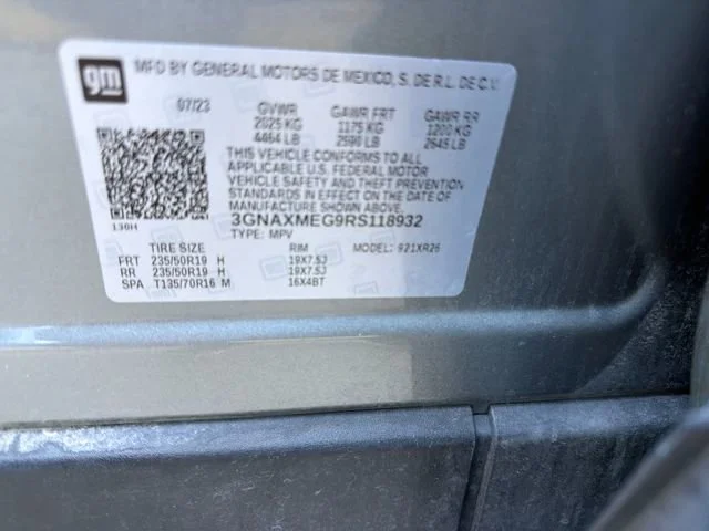 Used 2024 Sterling Gray Metallic Chevrolet RS image 33
