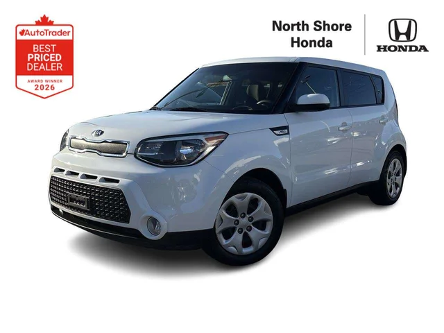 2016 Kia Soul LX at Dilawri Certified   One Owner   Local BC
