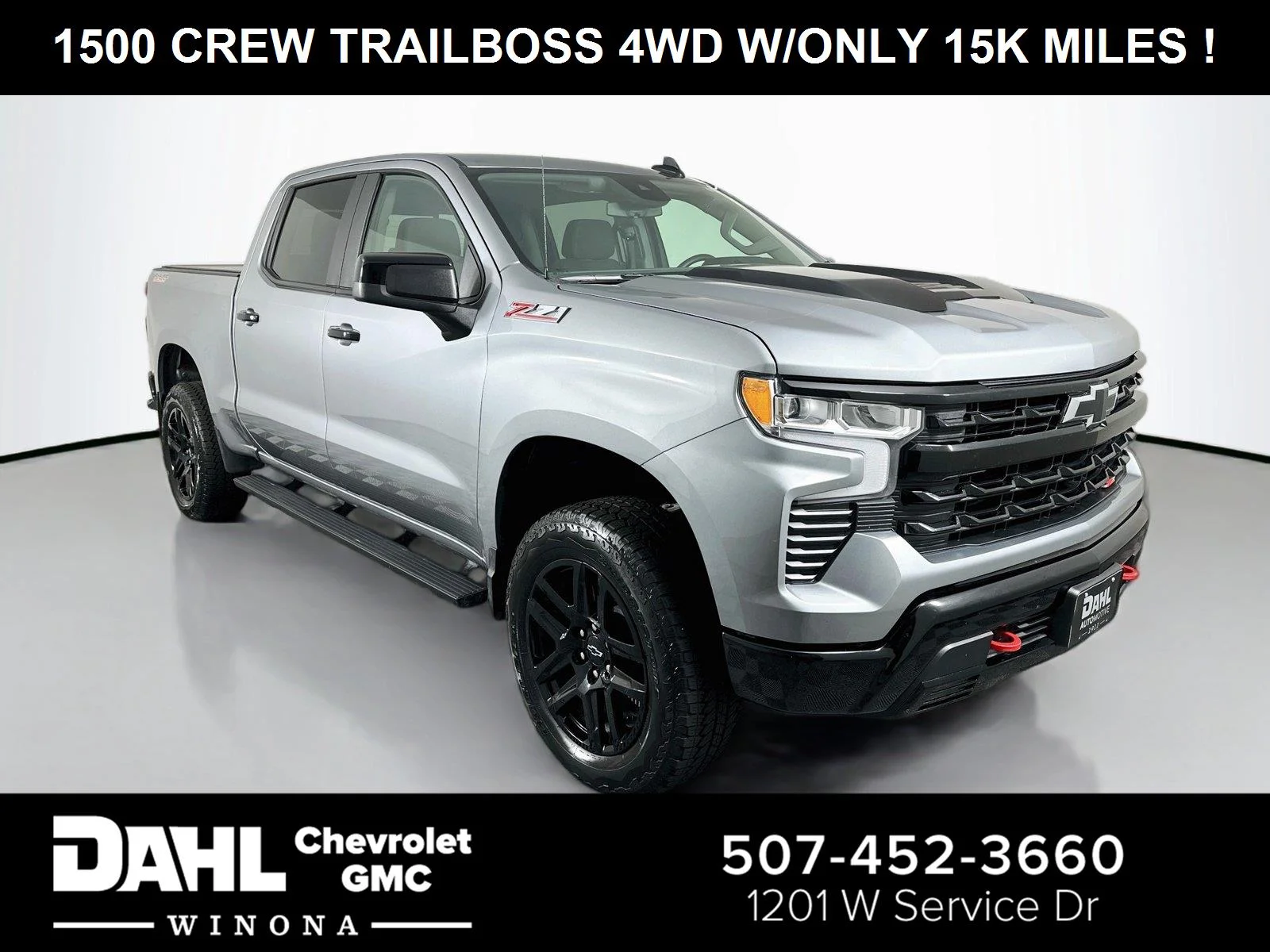 Used 2025 Sterling Gray Metallic Chevrolet LT Trail Boss image 1