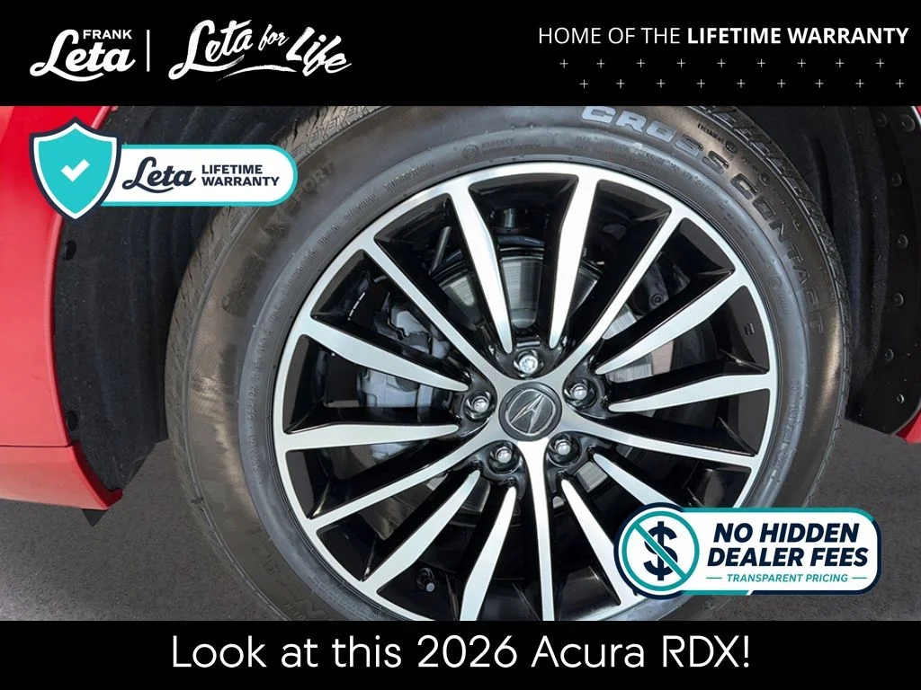 New 2026 Performance Red Pearl Acura Advance Package image 12