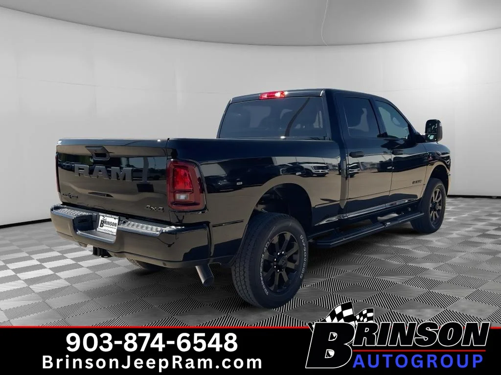 New 2027 Diamond Black Crystal Pearlcoat Ram Lone Star image 5