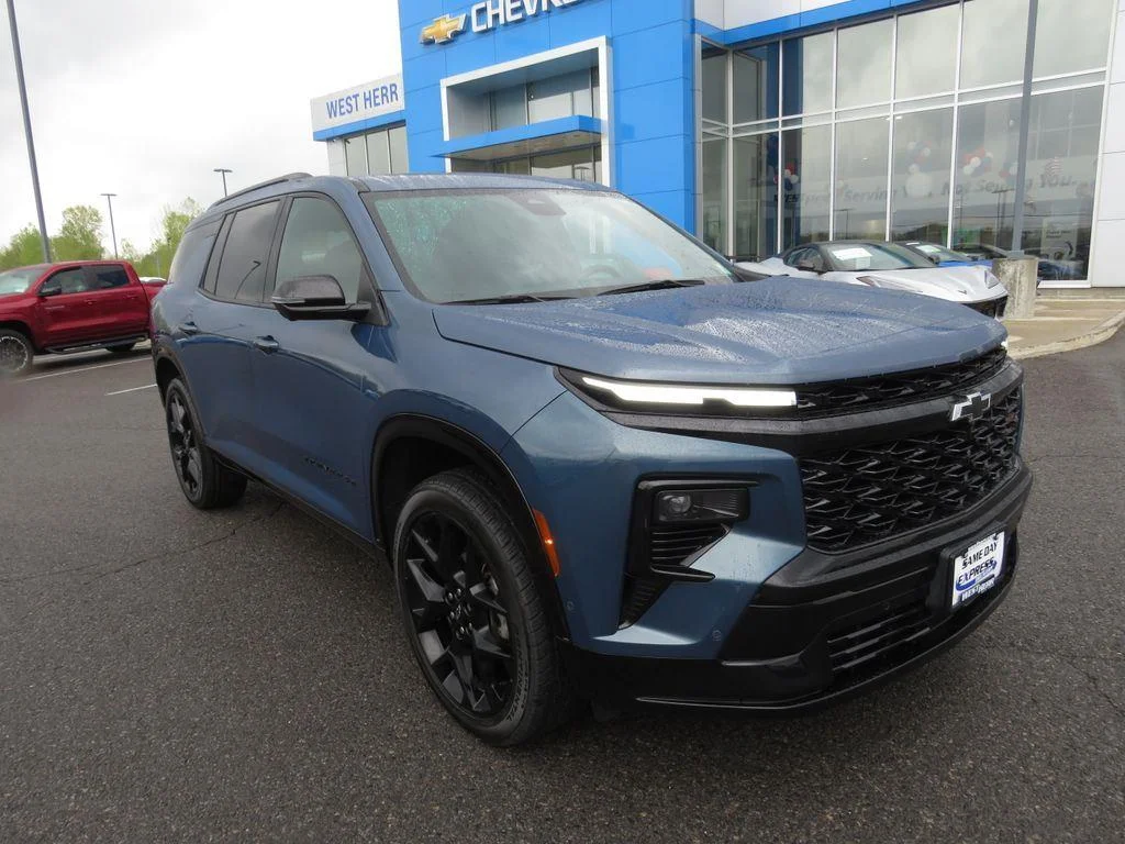 Used 2024 Lakeshore Blue Metallic Chevrolet RS image 2