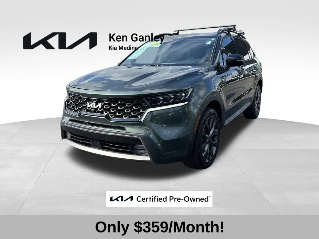 Certified Used 2022 Green Kia X-Line SX Prestige image 1