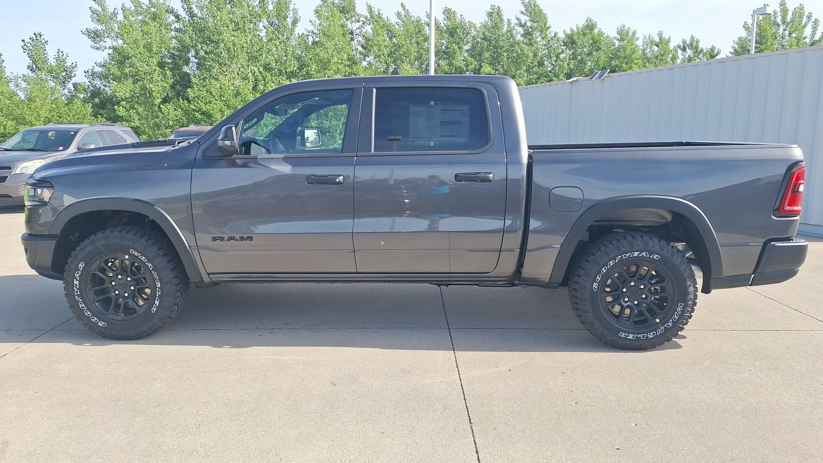 New 2026 Granite Crystal Metallic Clear-Coat Exterior Paint RAM Rebel image 7