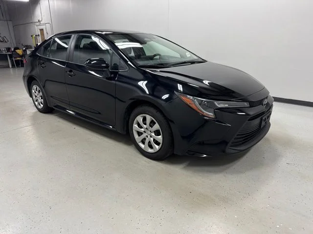 Certified Used 2024 Black Toyota LE image 3