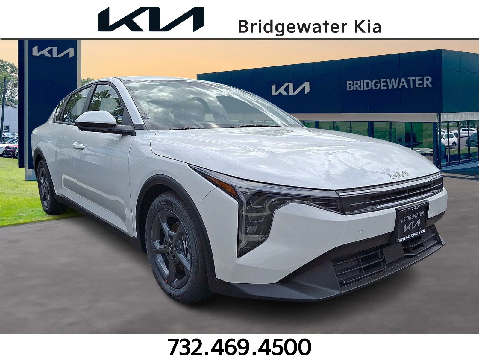 New 2026 Snow White Pearl Kia LXS image 1