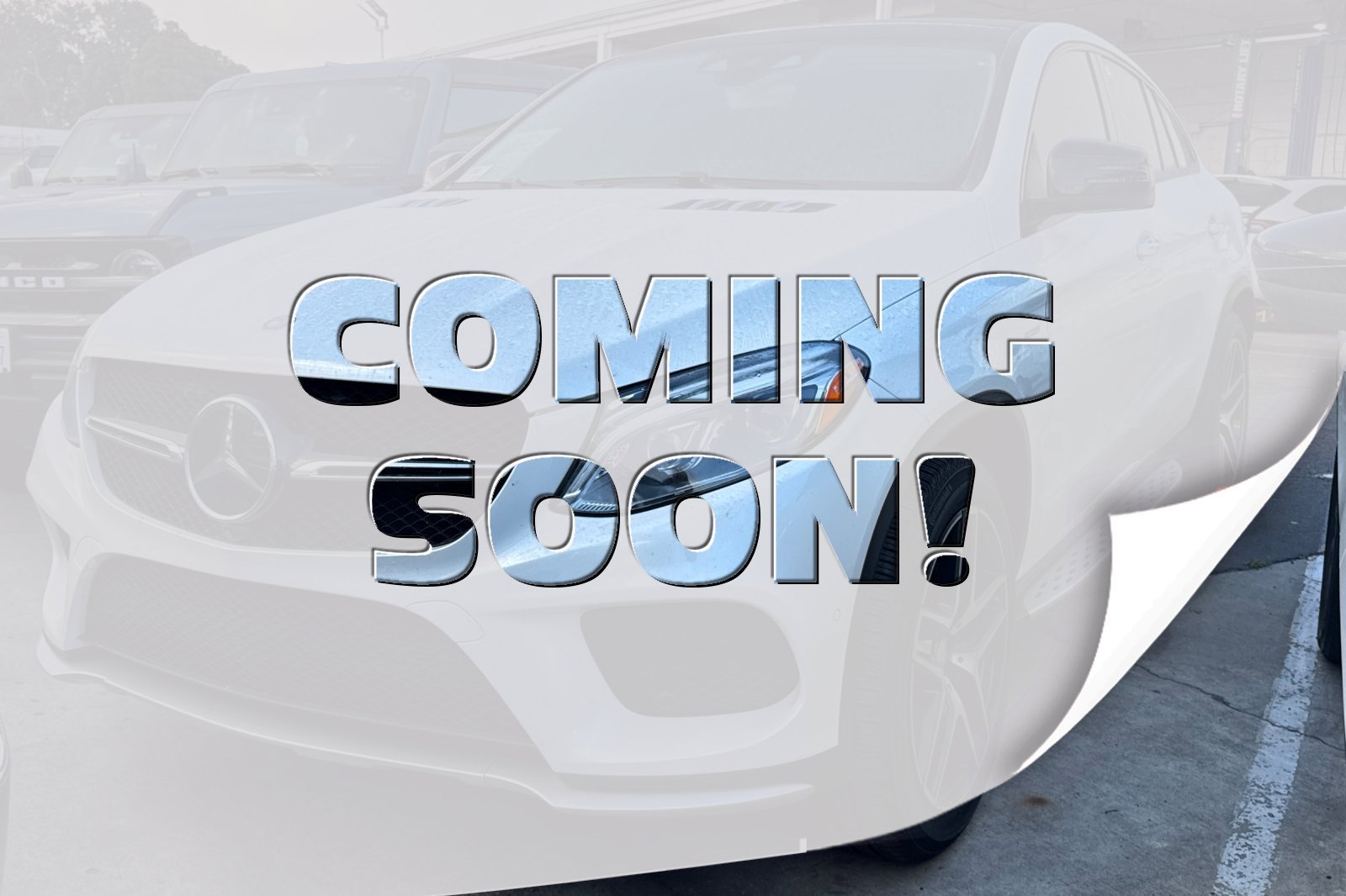 2016 Mercedes-Benz GLE-Class Coupe GLE450 AMG
