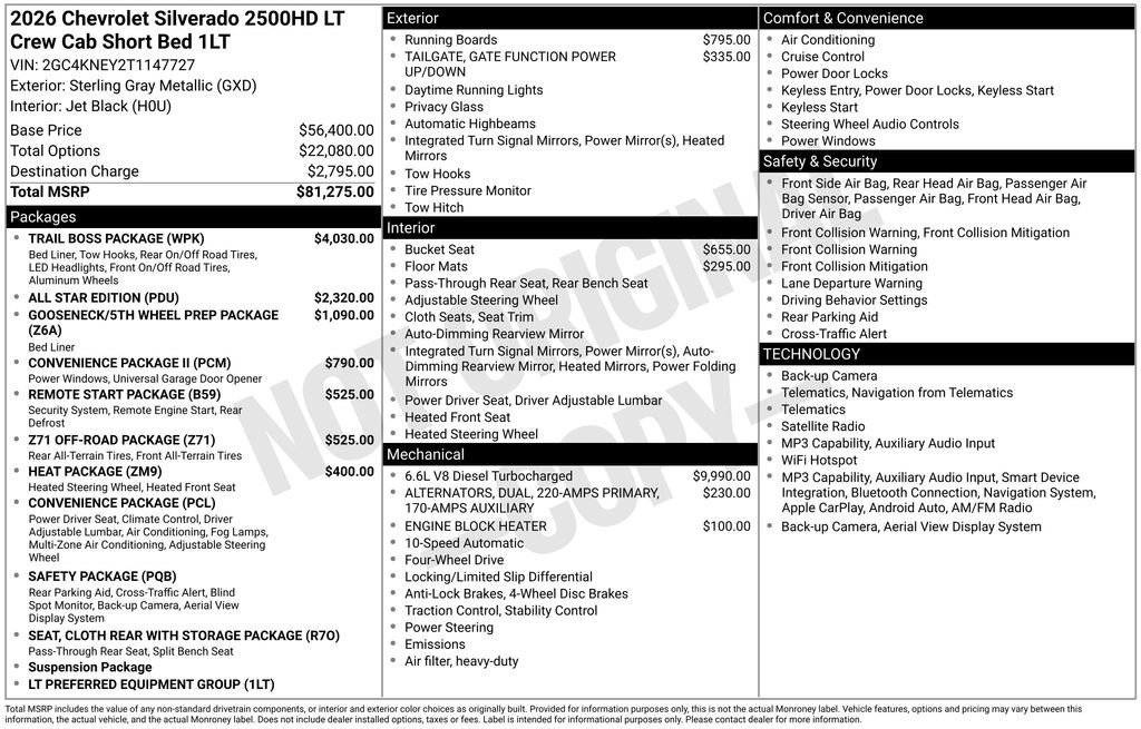2026 Chevrolet Silverado 2500HD LT - Photo 42