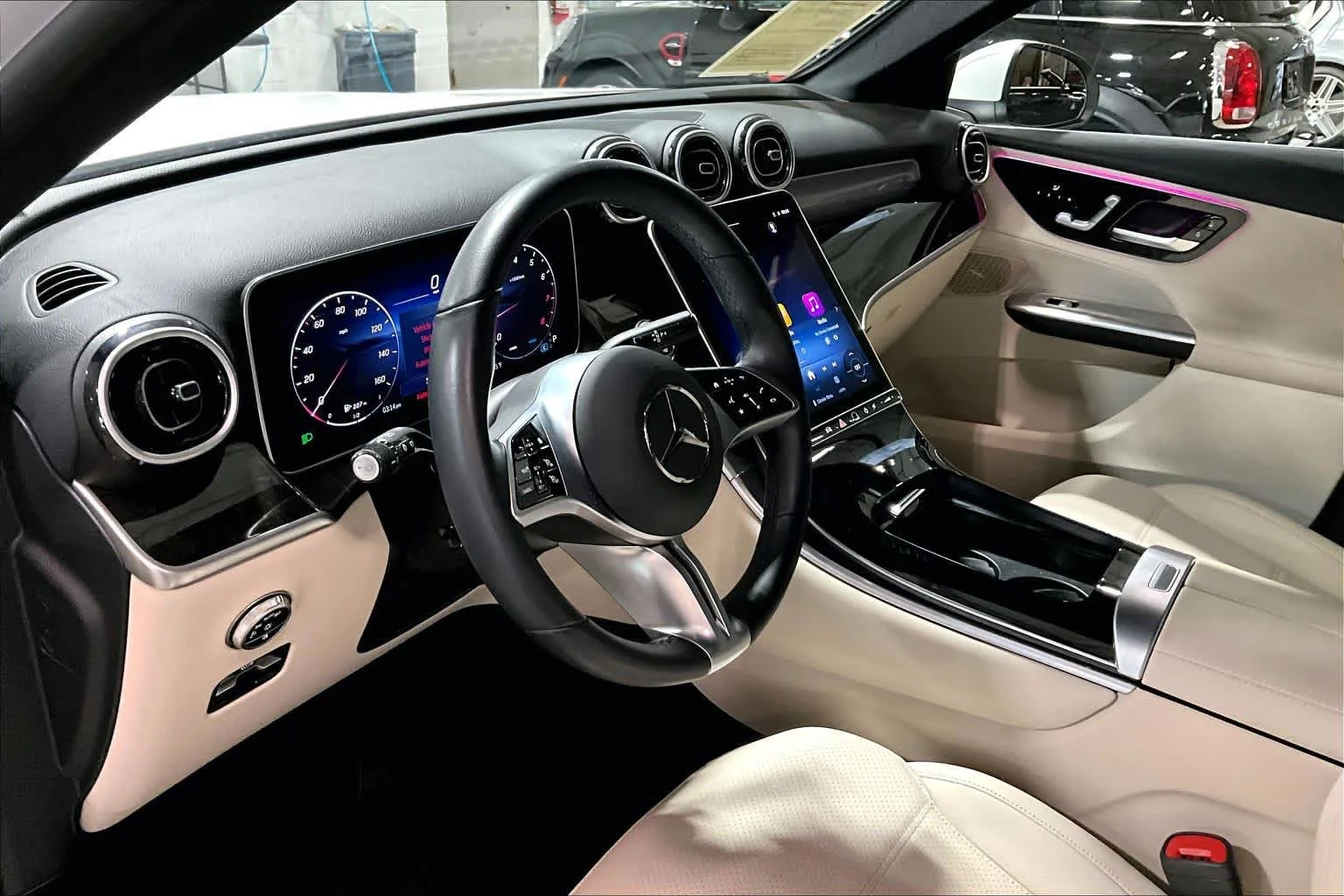 Certified Used 2025 Polar White Mercedes-Benz GLC 300 image 17