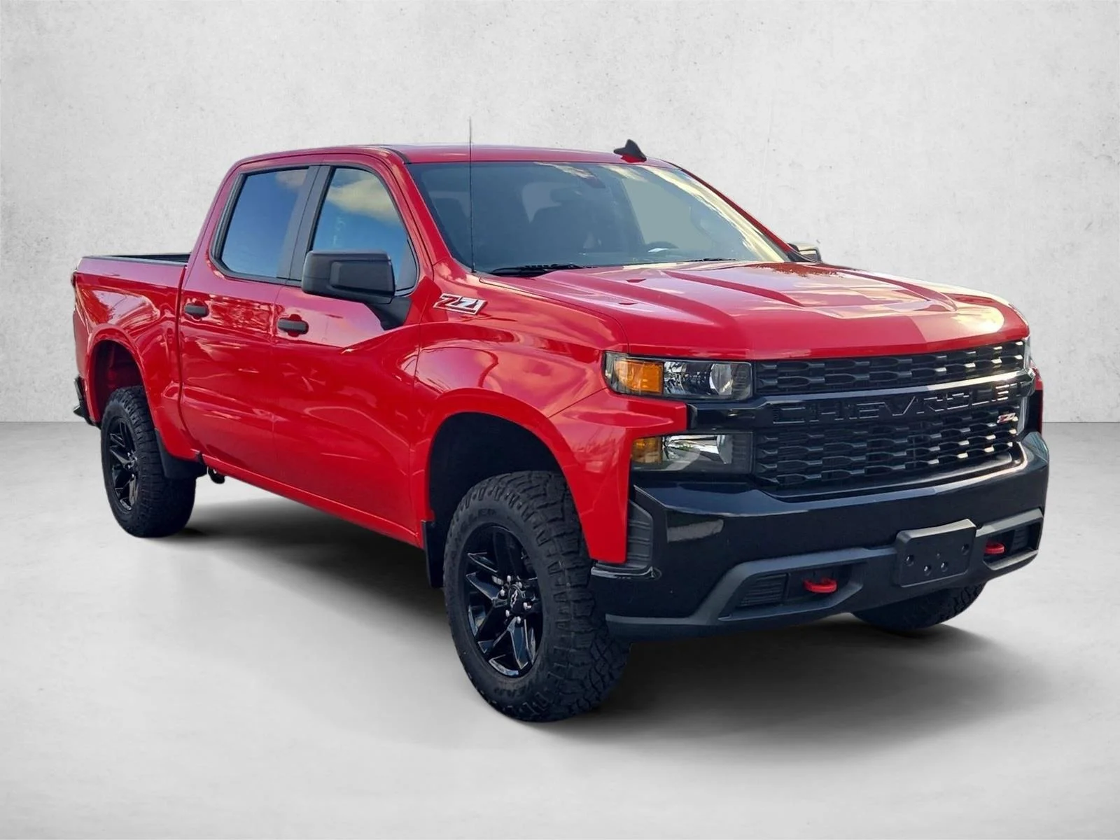 Used 2021 Red Hot Chevrolet Custom Trail Boss image 3