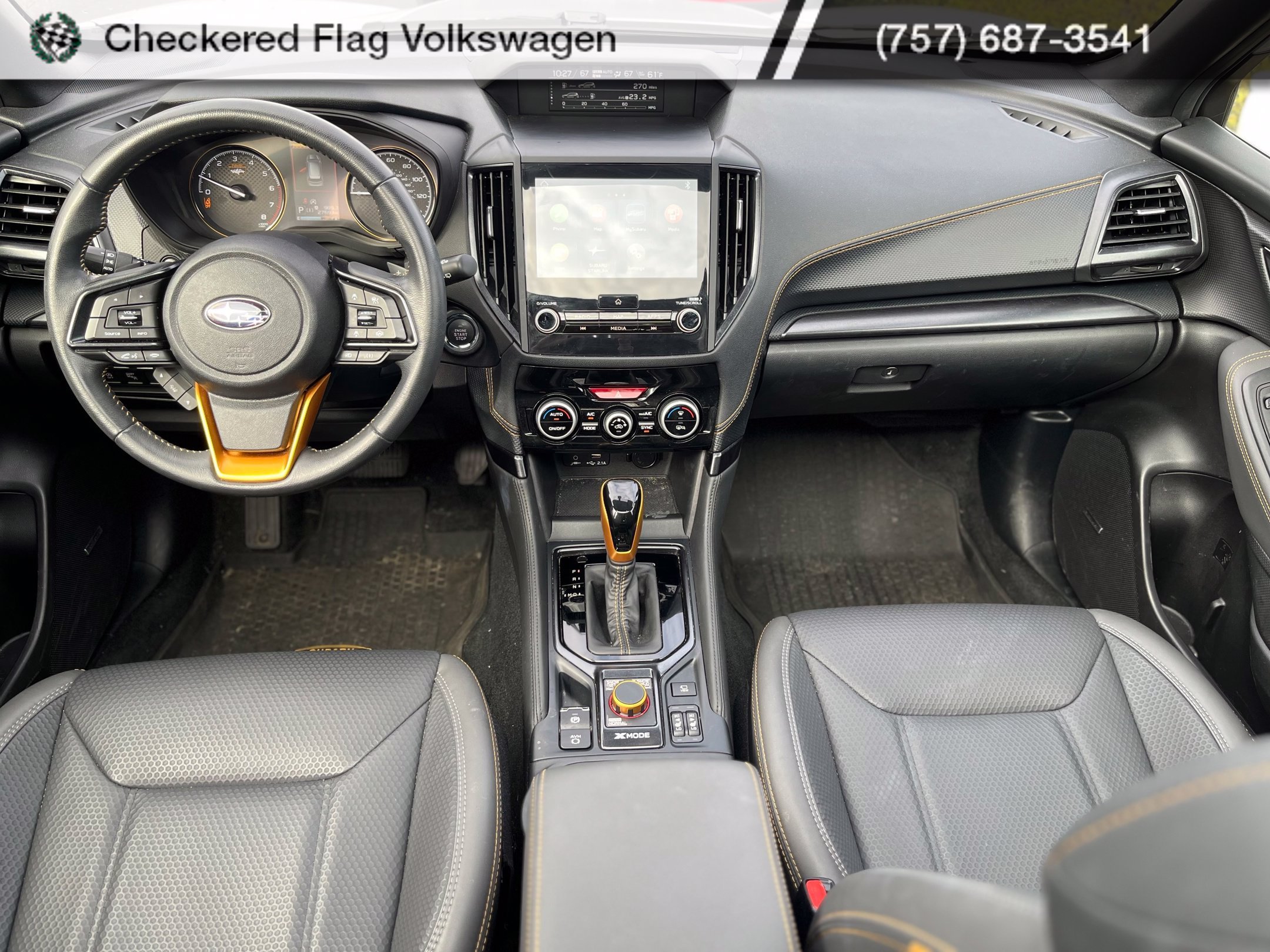 Used 2024 Crystal White Pearl Subaru Wilderness image 34