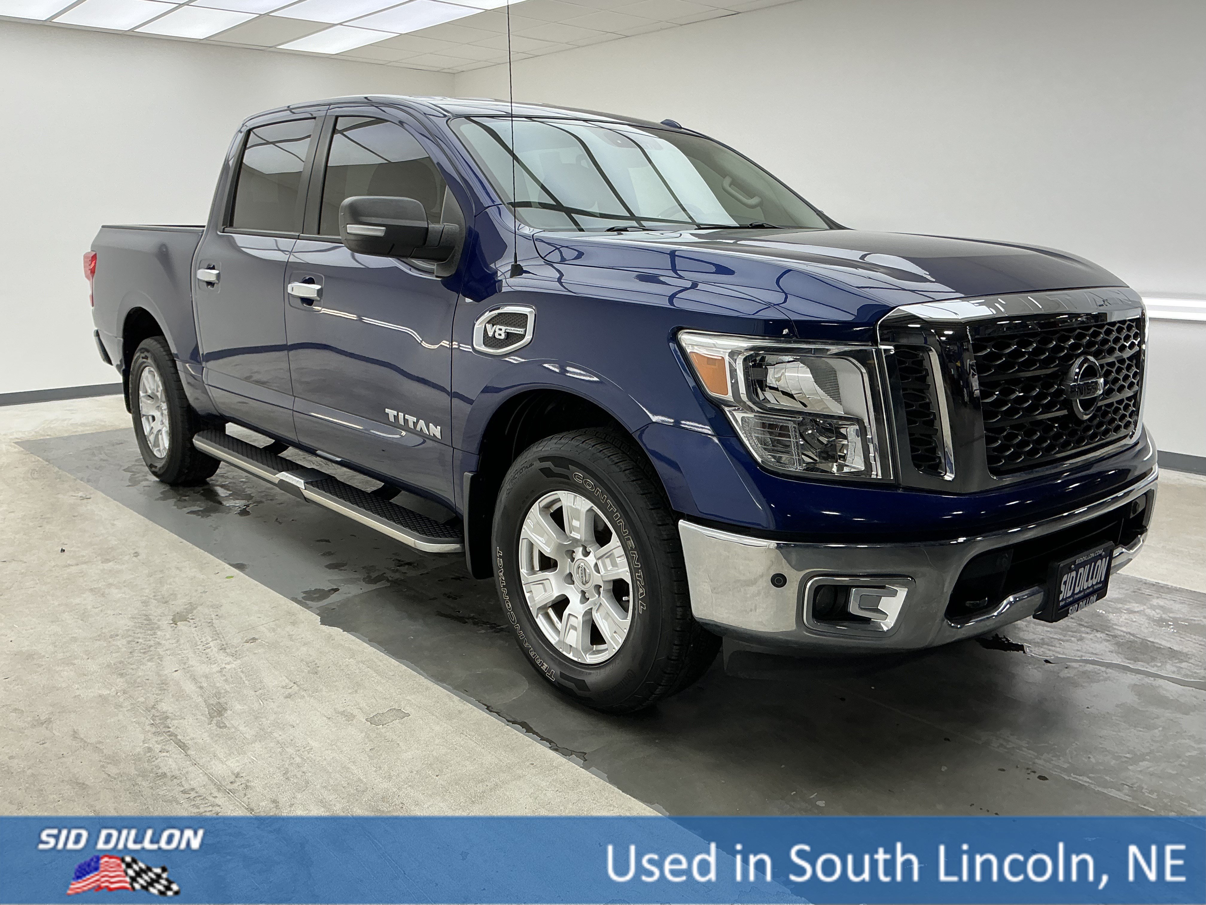 Used 2017 Deep Blue Pearl Nissan SV image 3