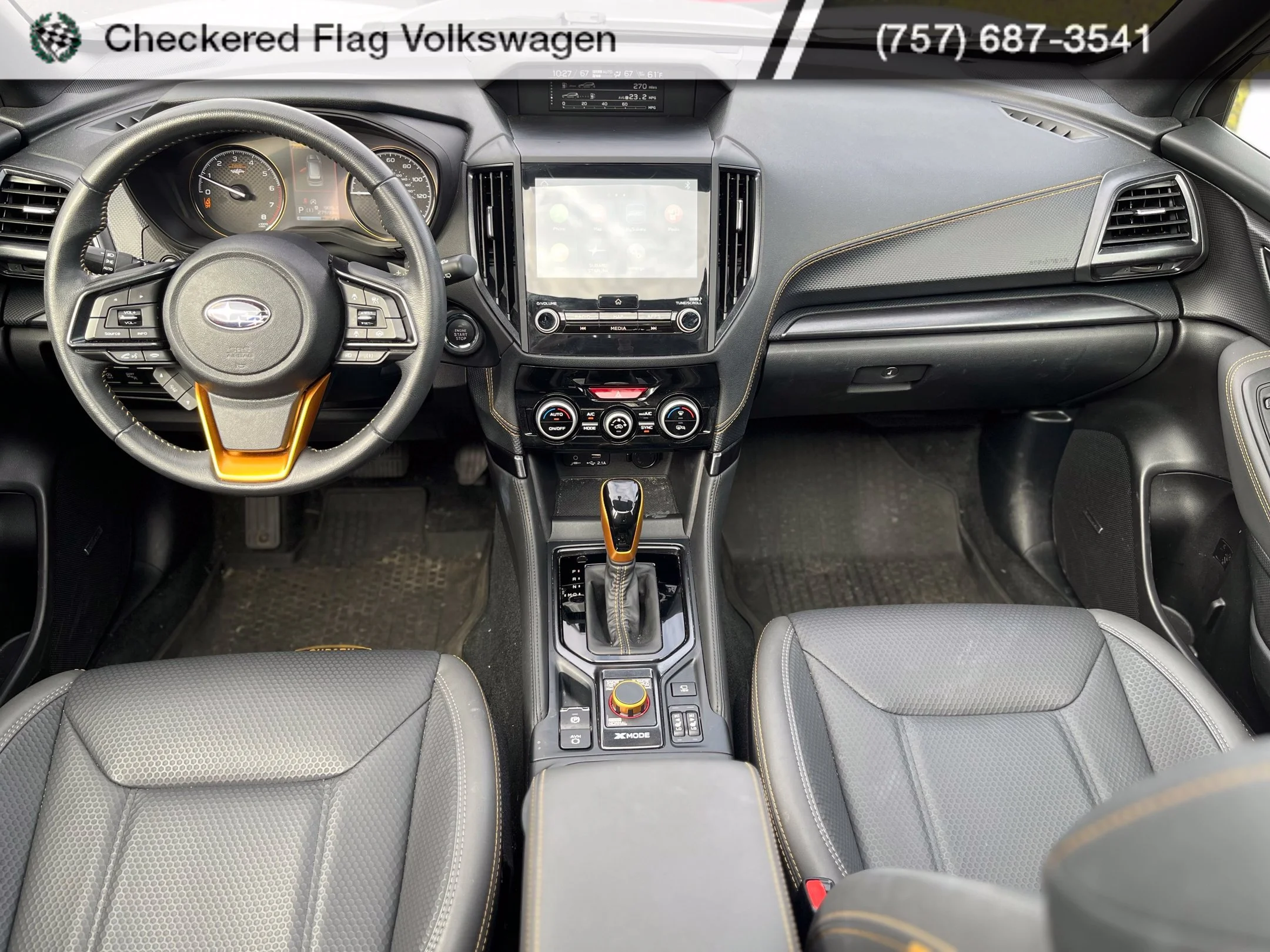 Used 2024 Crystal White Pearl Subaru Wilderness image 34