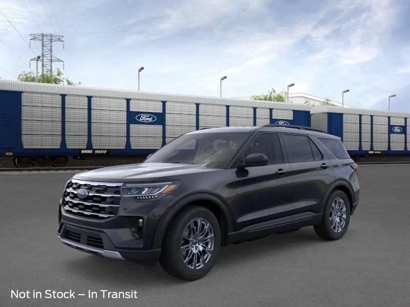 New 2026 Agate Black Metallic Ford Active image 1