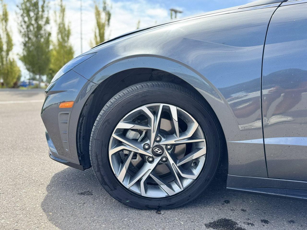 Used 2023 Portofino Gray Hyundai SEL image 53