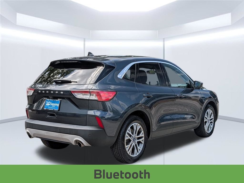 Used 2022 Blue Metallic Ford SEL image 6