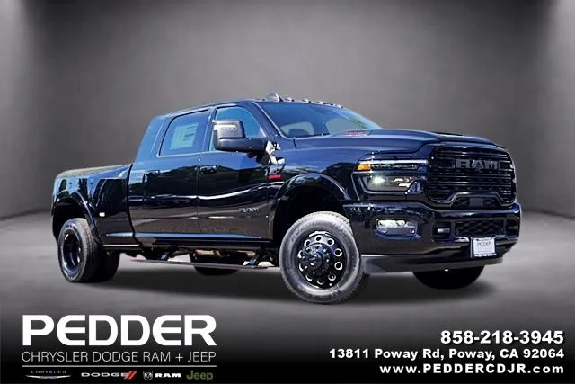 New 2026 Diamond Black Crystal Pearl-Coat Exterior Paint RAM Limited image 1