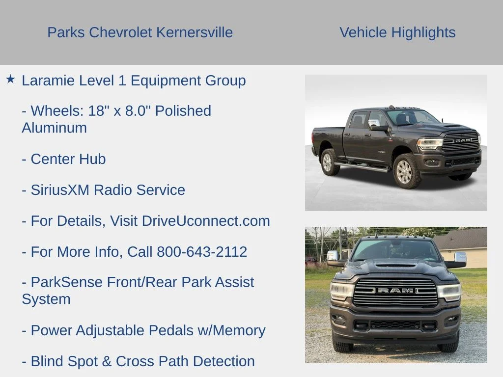 Used 2024 Gray Ram Laramie image 32
