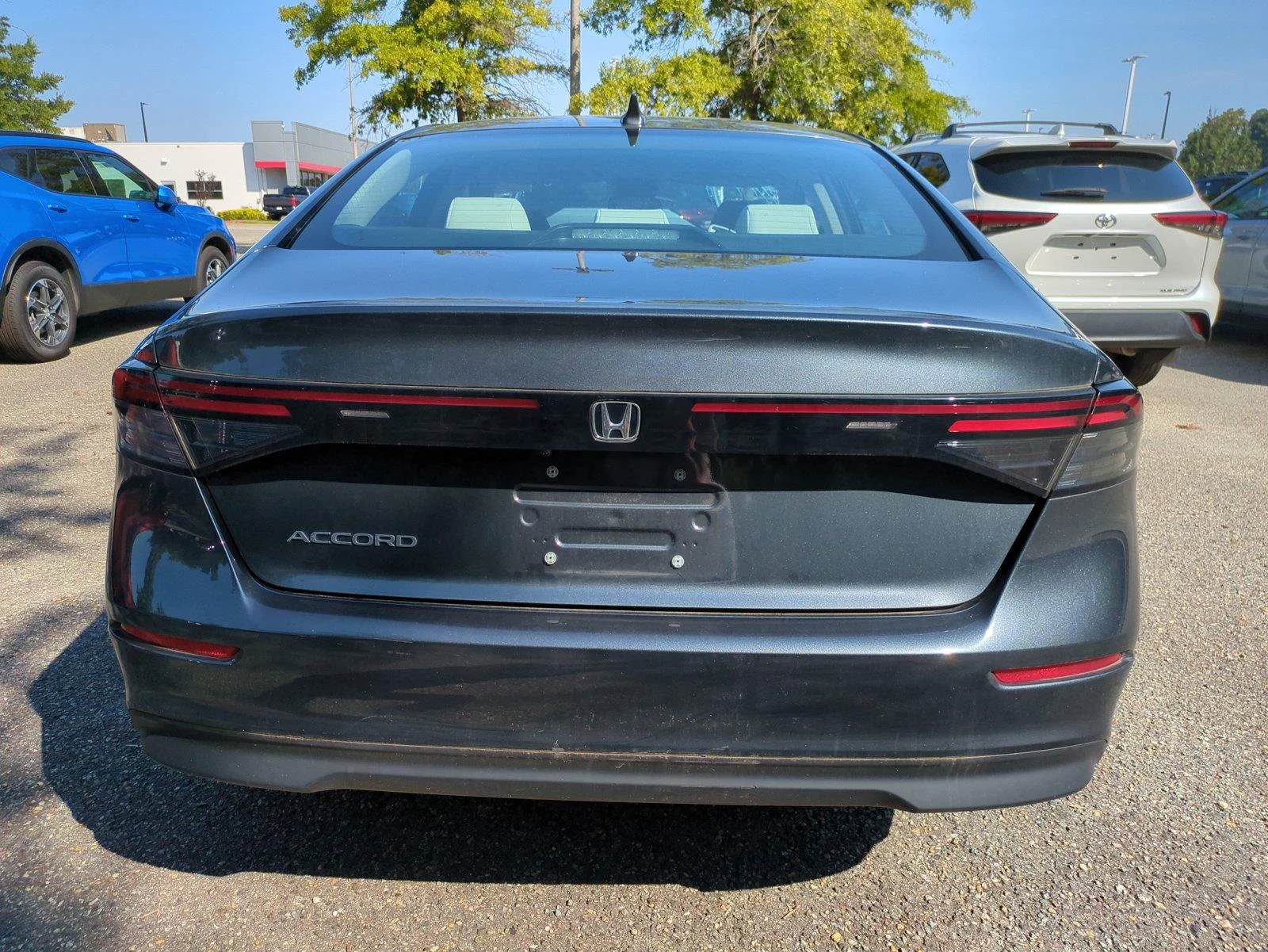 Used 2024 Meteorite Gray Metallic Honda EX image 5