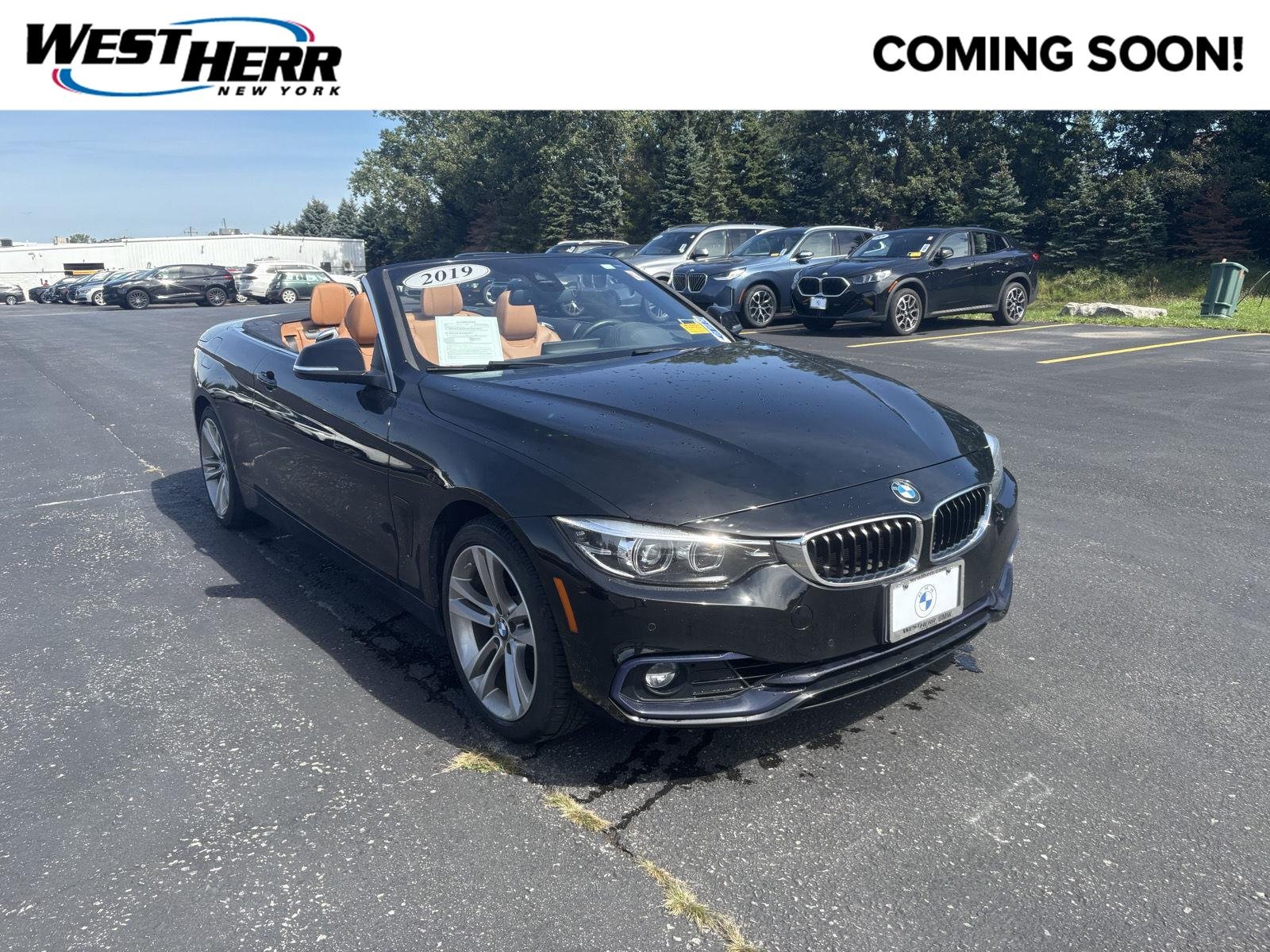 Used 2019 Jet Black BMW 430i xDrive image 1