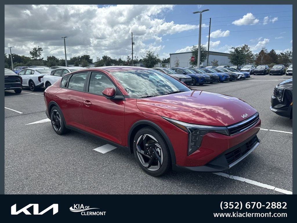 New 2026 Currant Red Kia EX image 1