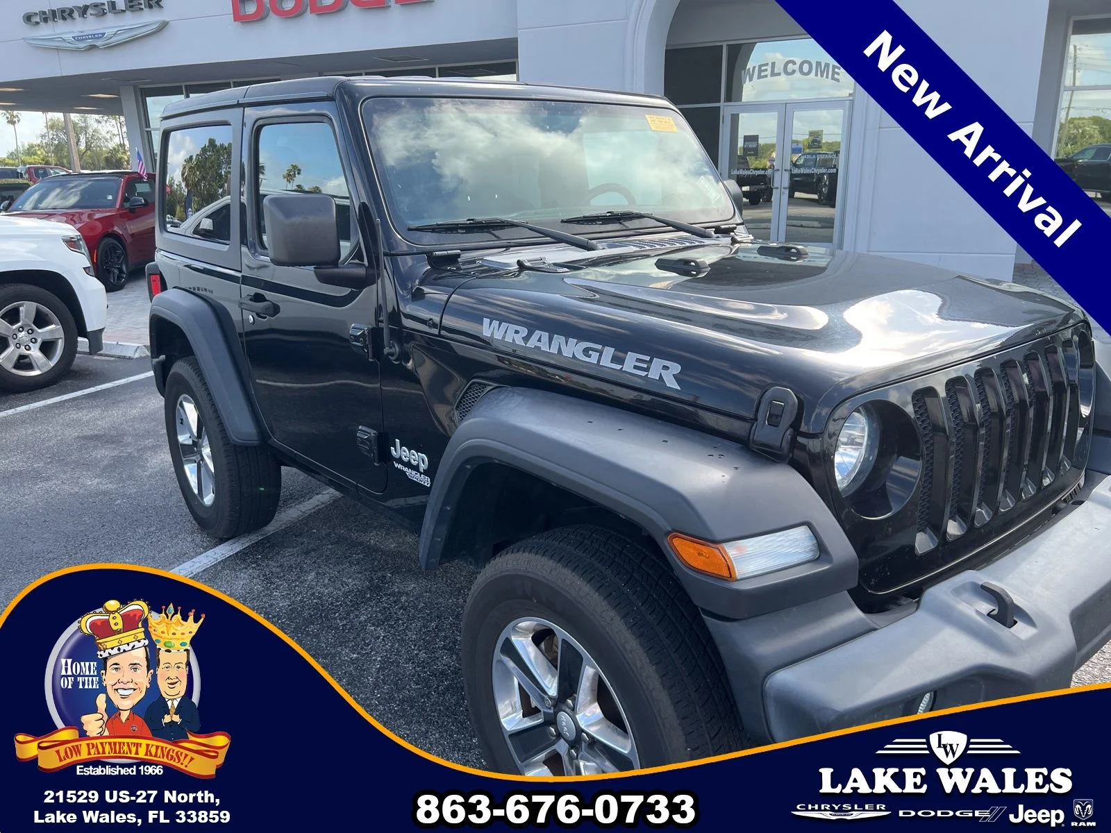 Certified Used 2020 Black Jeep Sport S image 3