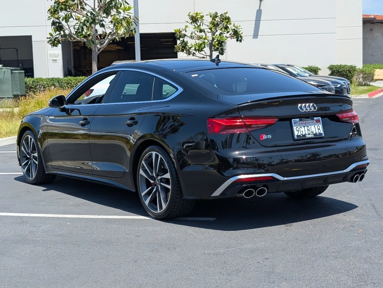 Used 2023 Mythos Black Metallic Audi Premium Plus image 13