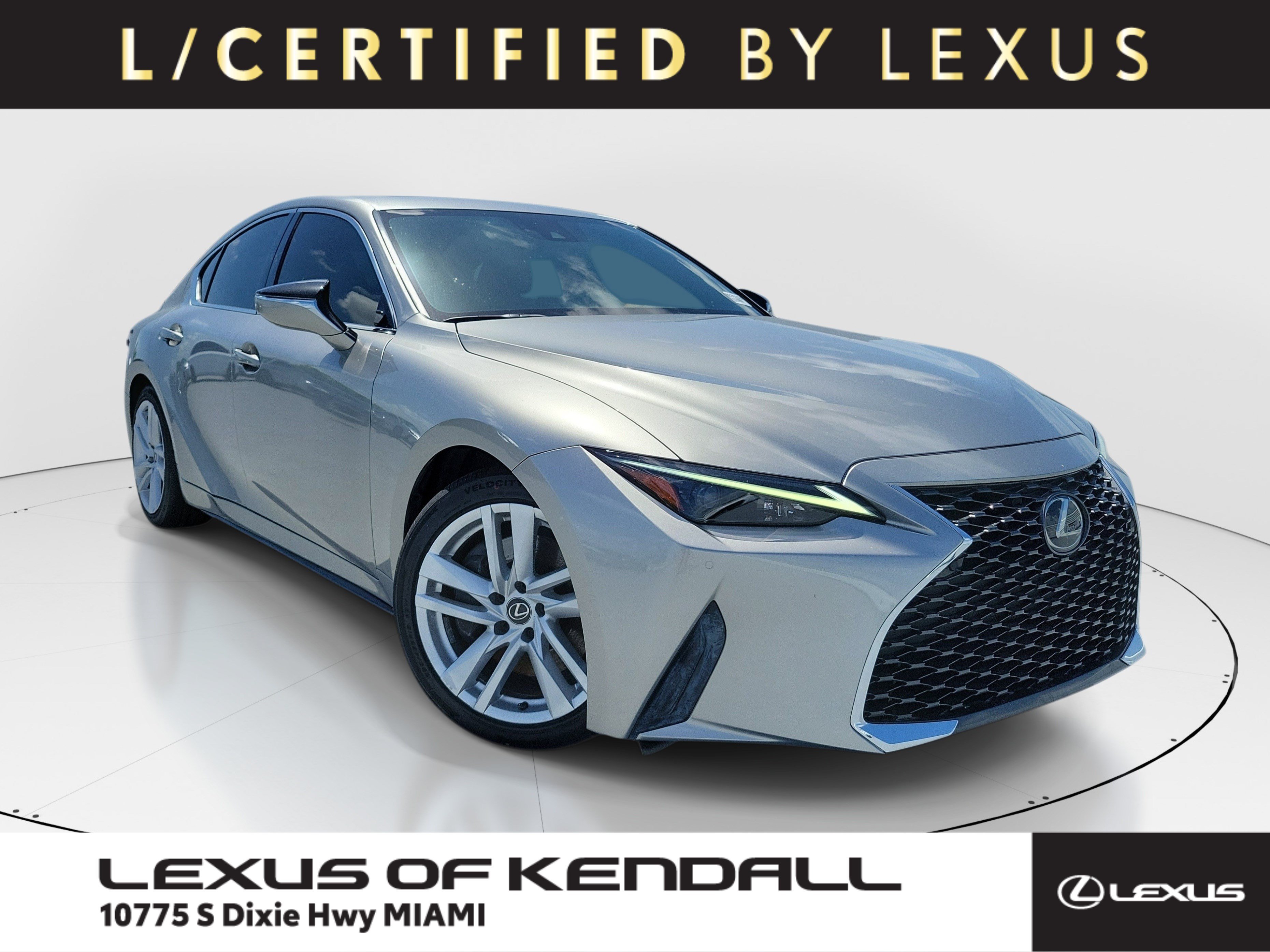Used 2023 Silver Lexus IS 300 image 1