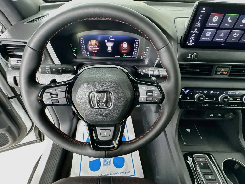 New 2026 Platinum White Pearl Honda Black Edition image 11