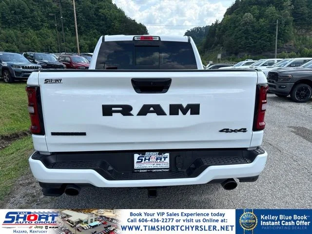 New 2026 Bright White Clear-Coat Exterior Paint RAM Big Horn/Lone Star image 4