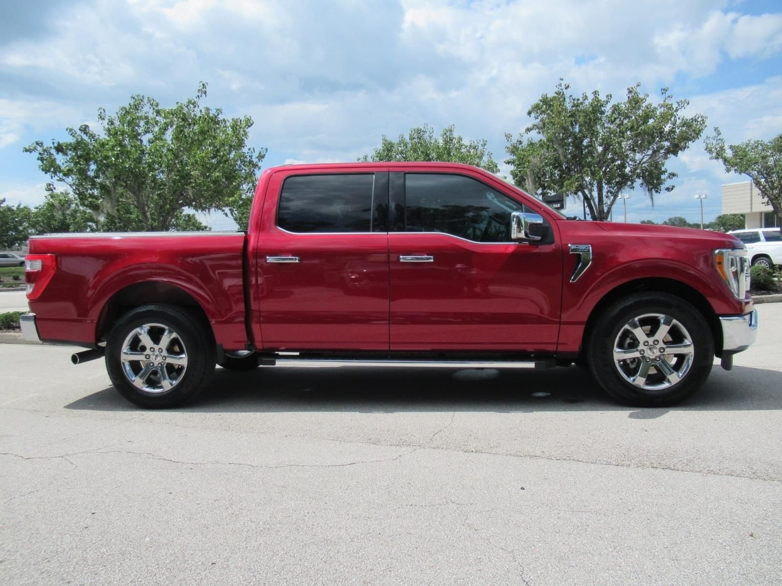 Used 2023 Red Ford Lariat image 2