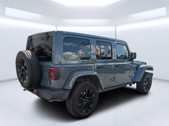 Certified Used 2024 Gray Jeep Sahara 4xe image 3