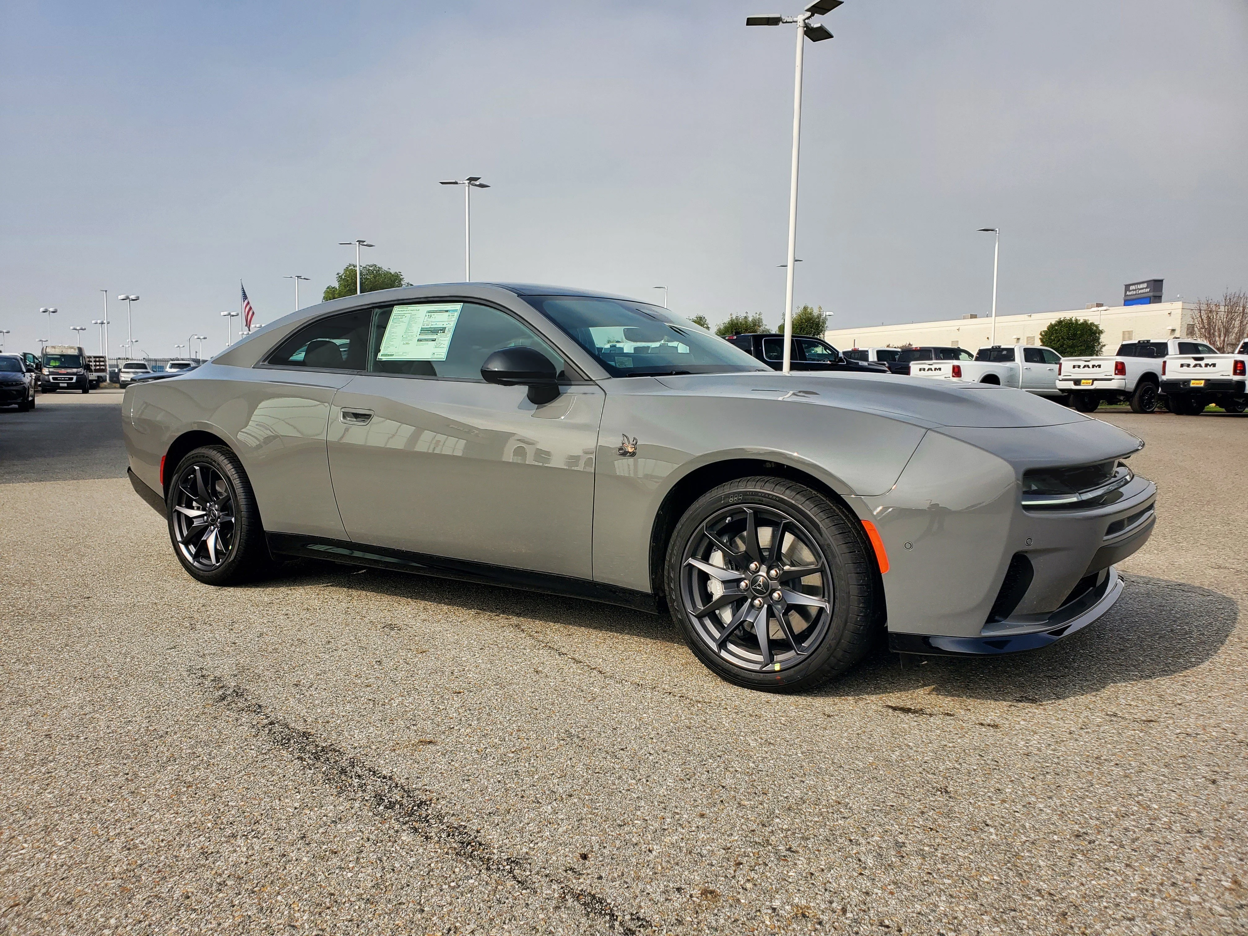 New 2026 Destroyer Gray Exterior Paint Dodge Scat Pack image 2