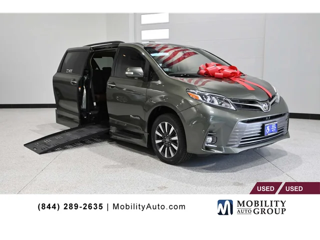2020 Toyota Sienna Limited Premium Mobility Handicap Van