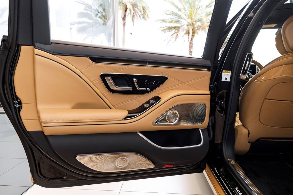 Used 2023 Obsidian Black Metallic / Colorado Beige Mercedes-Benz Maybach S 680 image 22