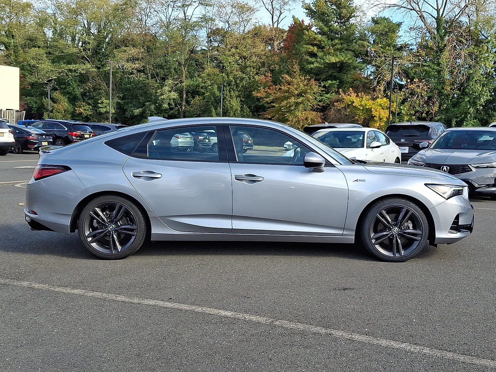 Certified Used 2023 Lunar Silver Metallic Acura A-SPEC image 7