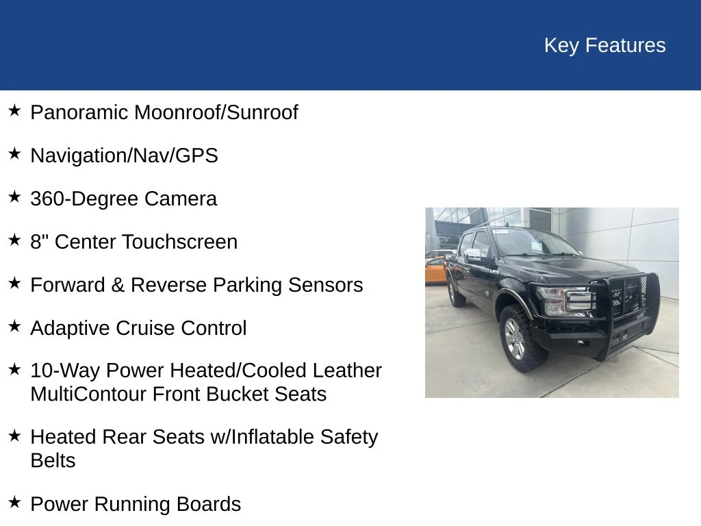 Certified Used 2020 Agate Black Metallic Ford King Ranch image 38