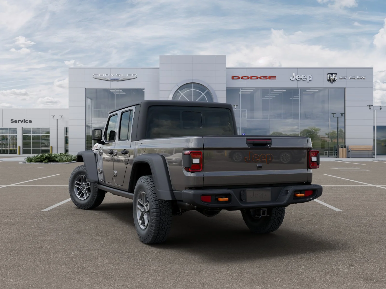 New 2025 Granite Crystal Metallic Clear-Coat Exterior Paint Jeep Mojave image 29
