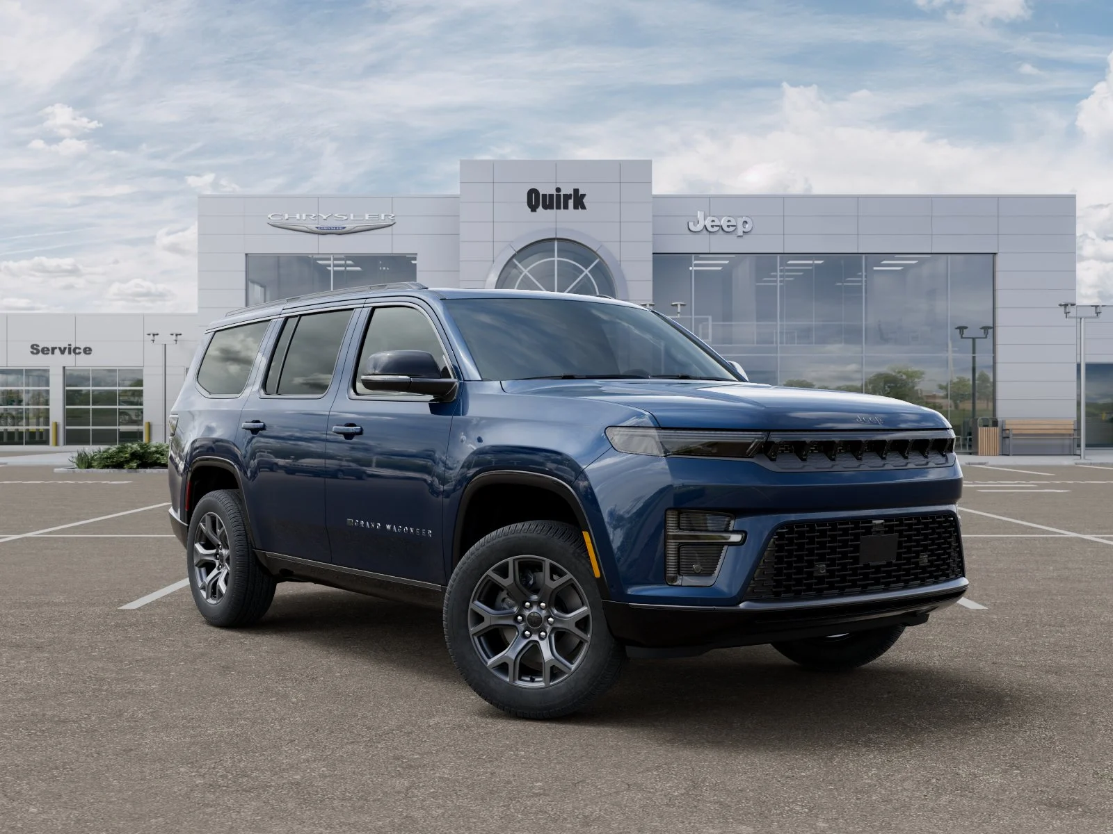 New 2026 Fathom Blue Pearl-Coat Exterior Paint Jeep Limited Altitude image 31
