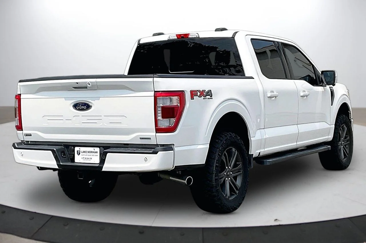 Certified Used 2022 White Ford Lariat image 9