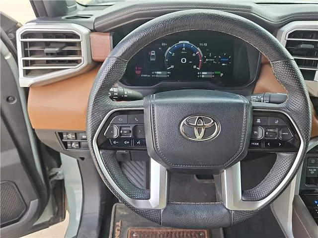Used 2024 Lunar Rock Toyota 1794 Edition (A10) 4x4 CrewMax 5.5 ft. box 145.7 i image 14