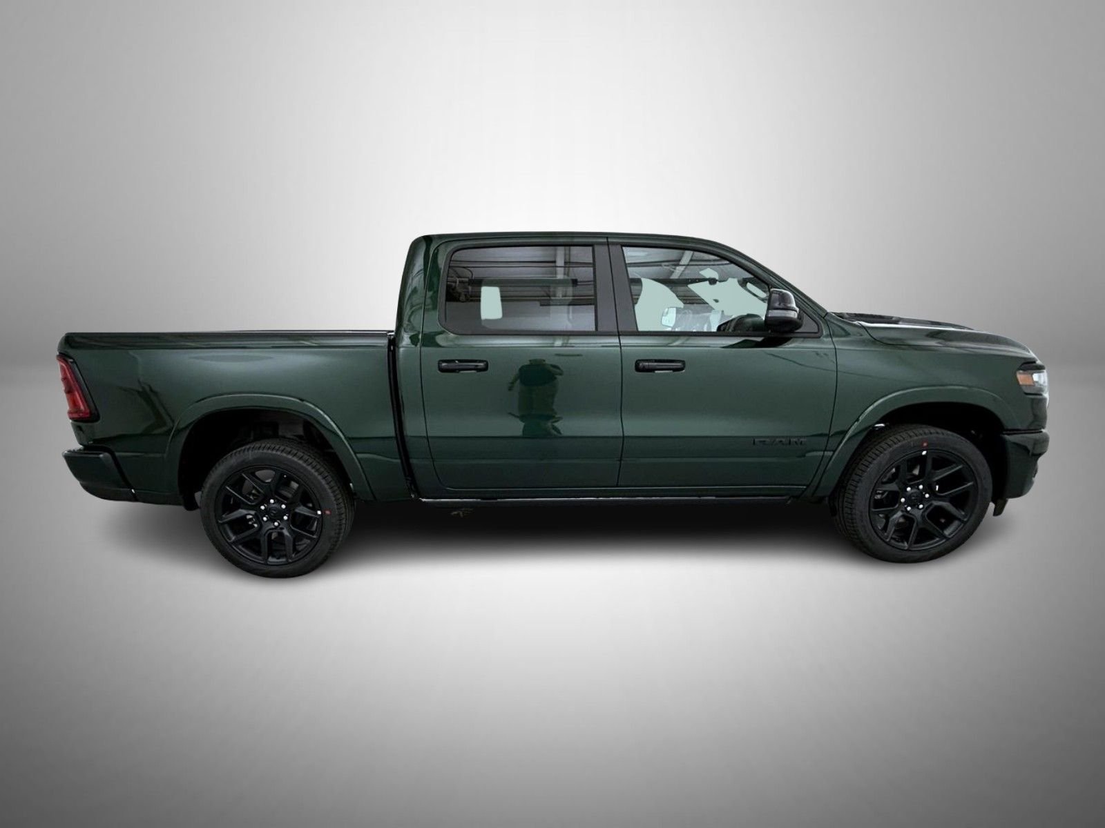 New 2026 Serrano-Green Metallic Exterior Paint RAM Laramie image 4