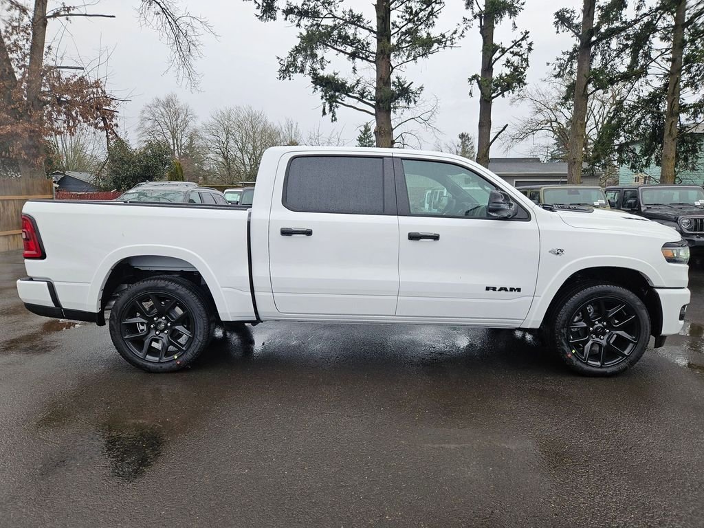 New 2026 Bright White Clear-Coat Exterior Paint RAM Laramie image 8