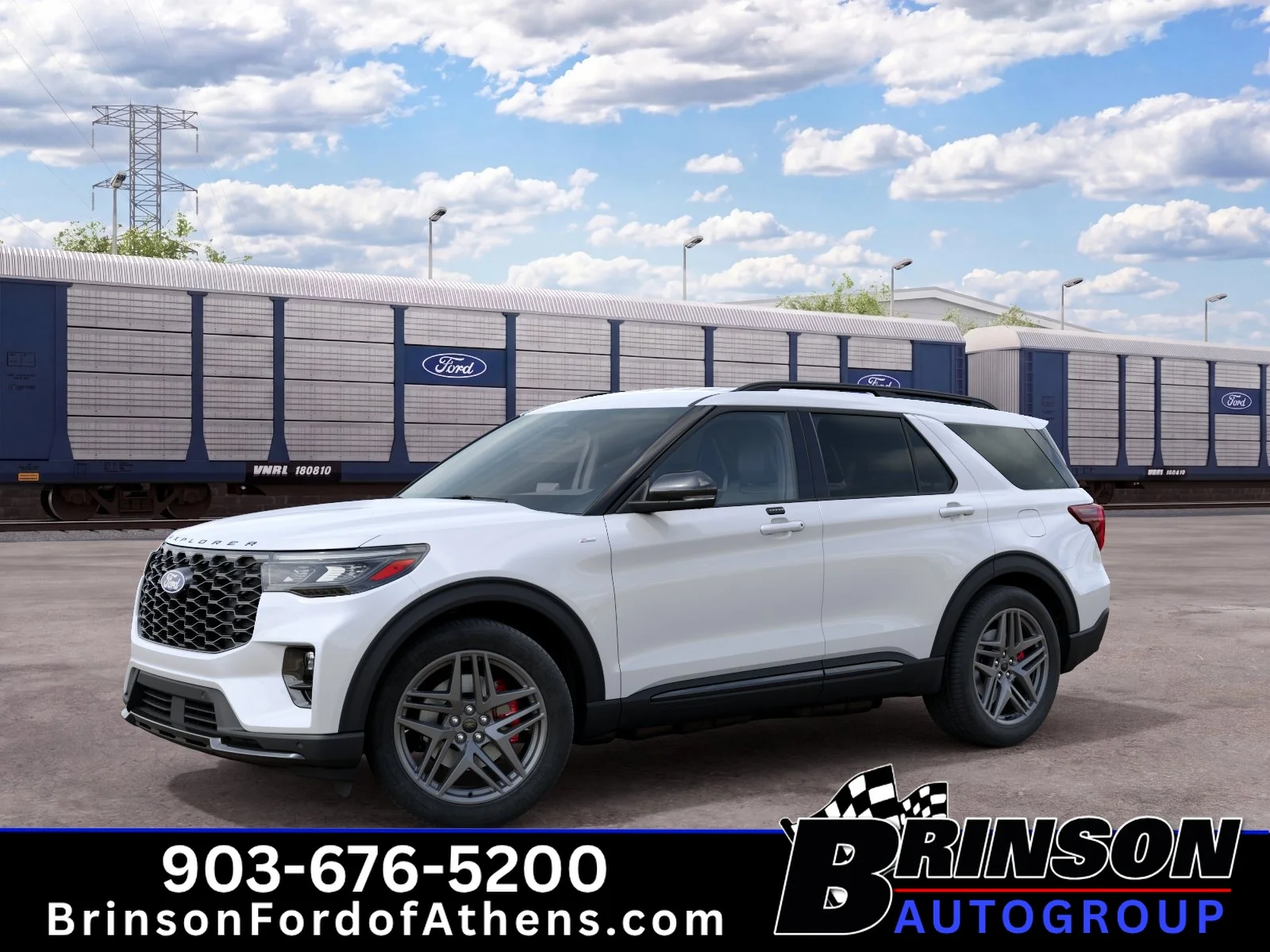 New 2027 Star White Metallic Tri-Coat Ford ST-Line image 1