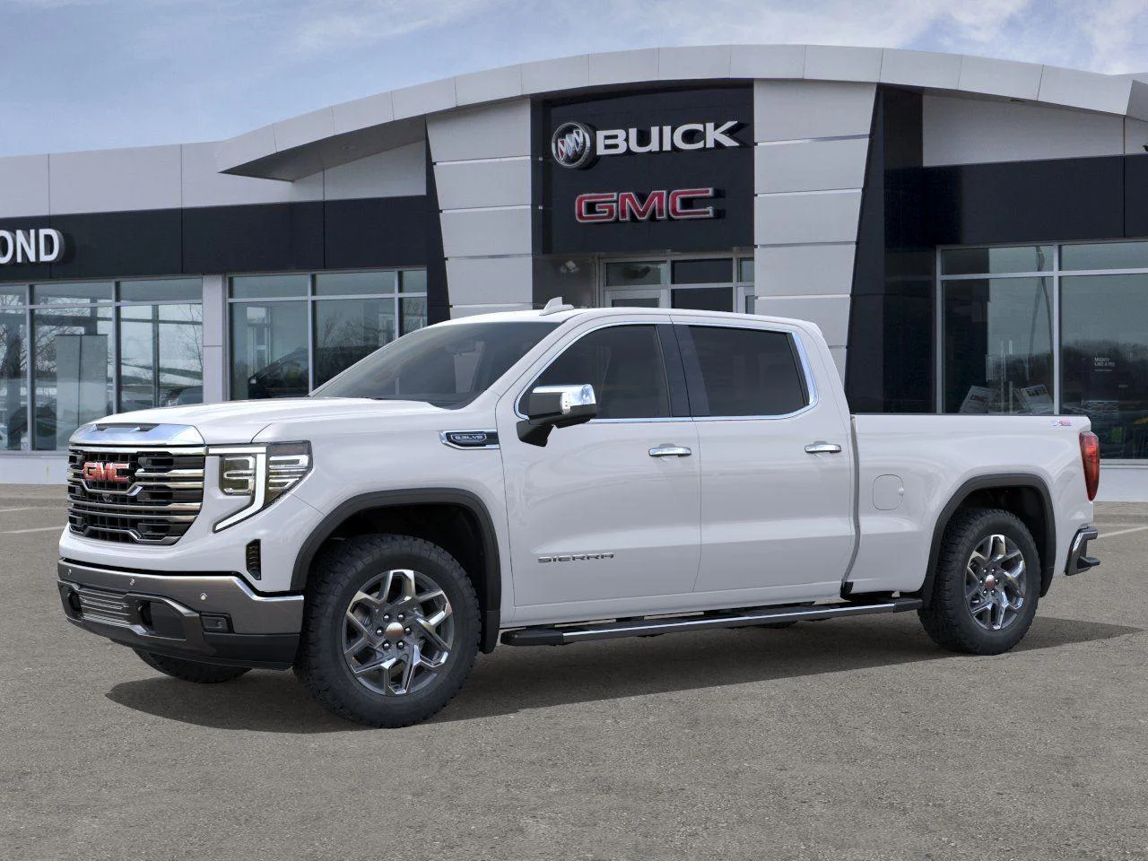 New 2026 Summit White GMC SLT image 2