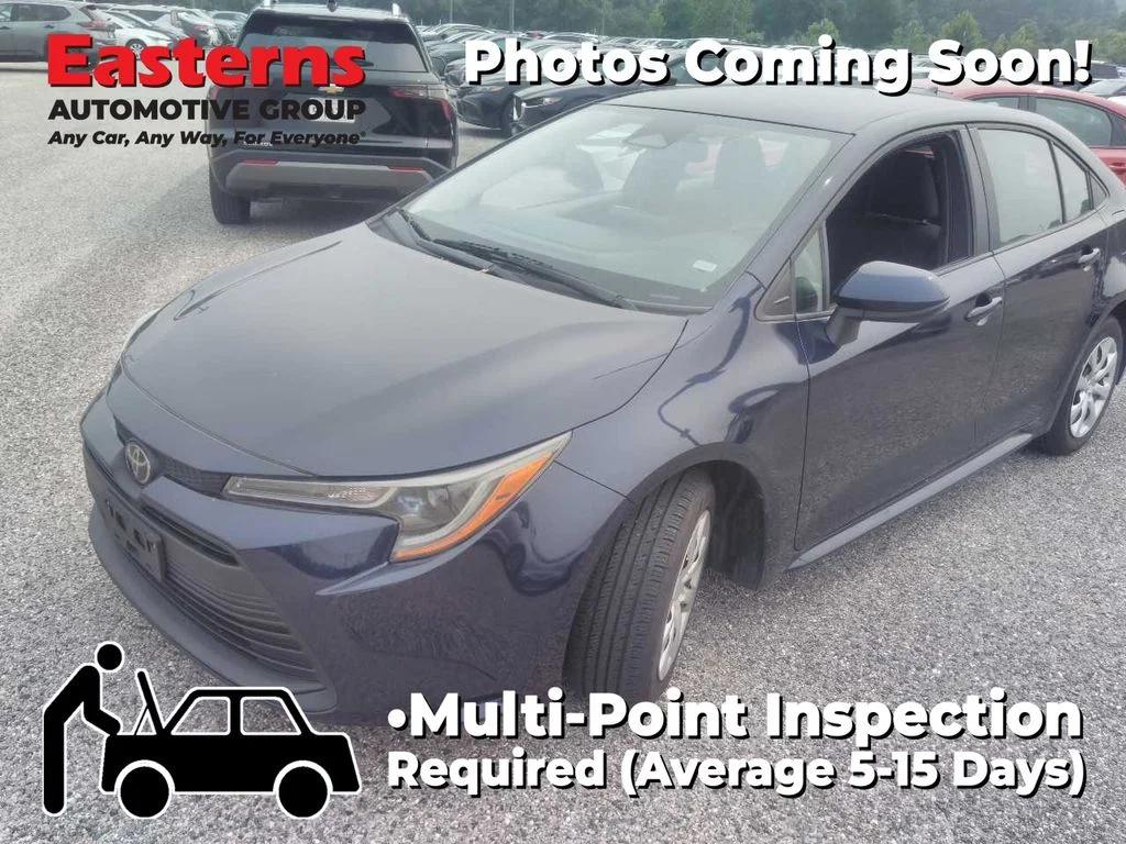 Used 2024 Blue Toyota LE image 1