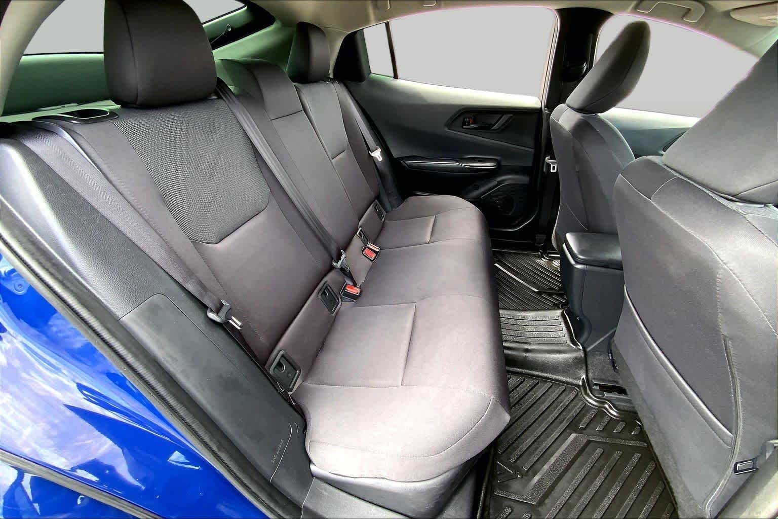 Used 2025 Reservoir Blue Toyota LE image 19